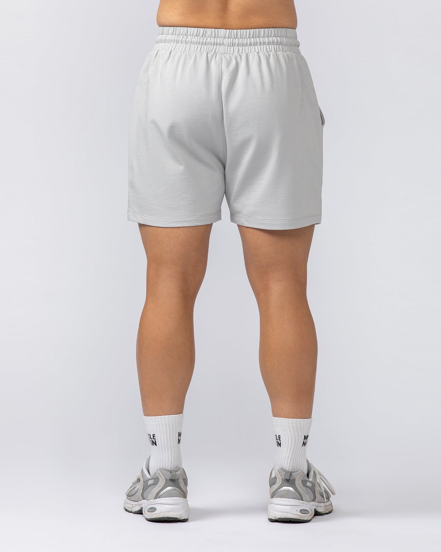 Lee Lem Loopback Shorts - Ice Grey-Shorts-XS-022546ICEGREY-XS-MNAPPRL40990-6-Muscle Nation