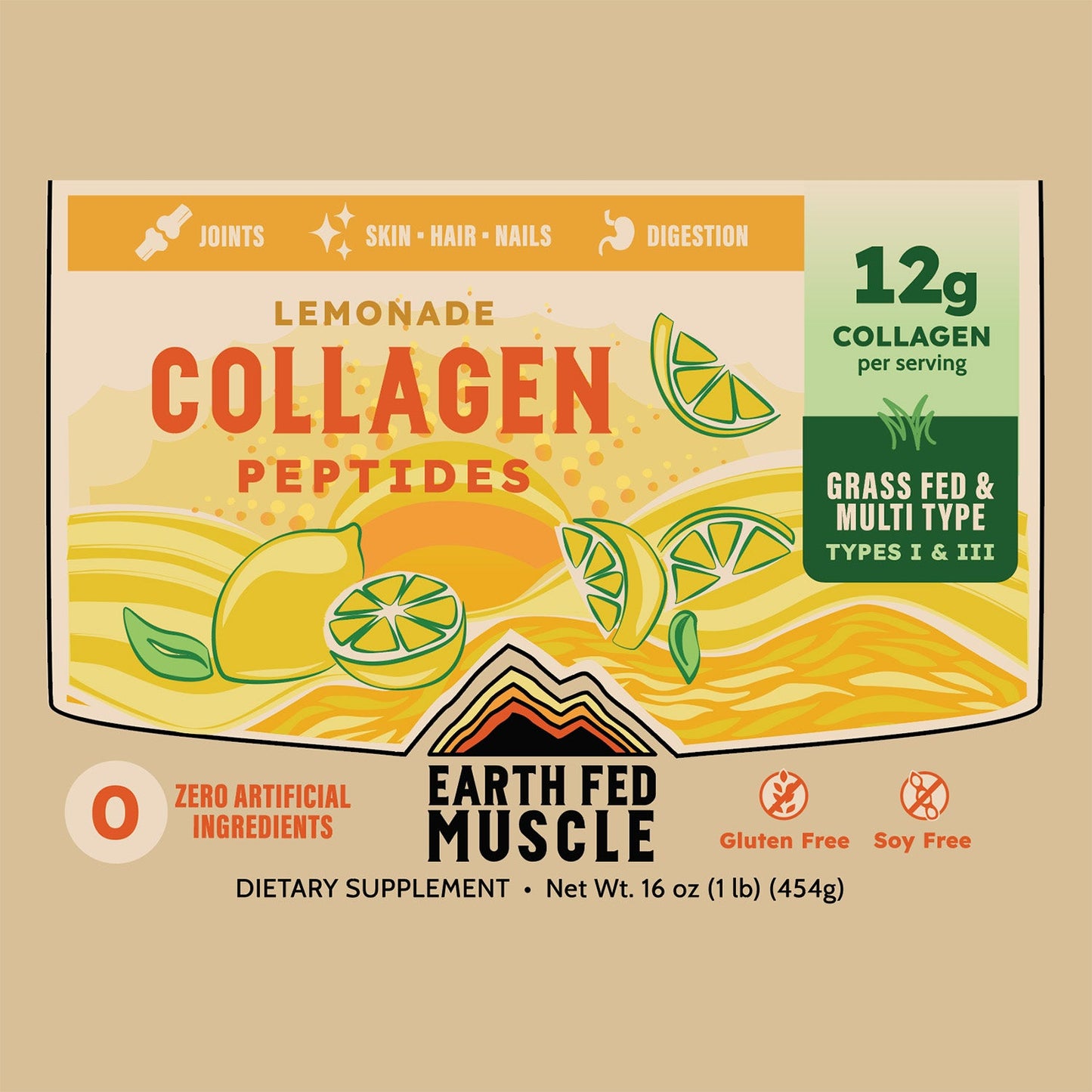 Collagen Peptides - Lemonade (formerly known as Keystone Plus)