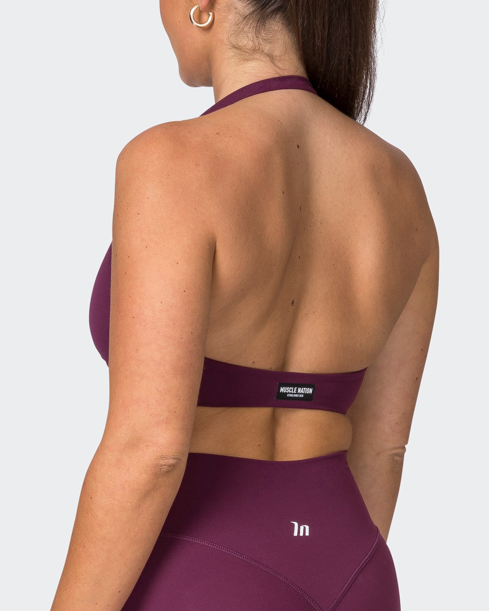 Hype Halter Bralette - Nectar-Bralettes-XS-072319NECTR-XS-MNAPPRL25697-5-Muscle Nation