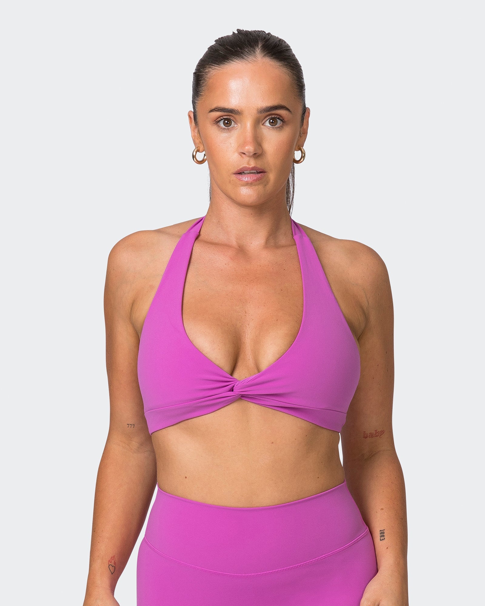 Hype Halter Bralette - Dahlia-Bralettes-XS-072319DAHLIA-XS-MNAPPRL25705-1-Muscle Nation