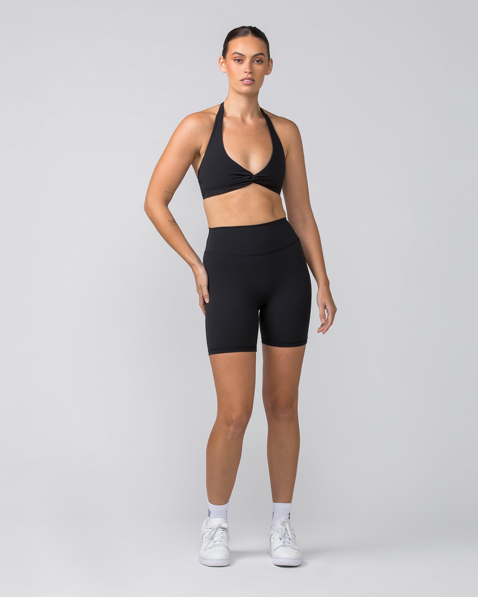 Ultra Aura Bike Shorts - Black-Shorts-XXS-112301BLK-XXS-MNAPPRL26911-6-Muscle Nation