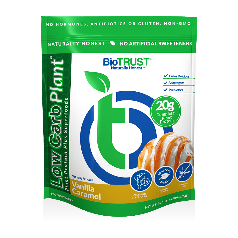 BioTRUST Low Carb Plant? ĄŞ Plant Protein Plus Superfoods (2 Delicious Flavors)