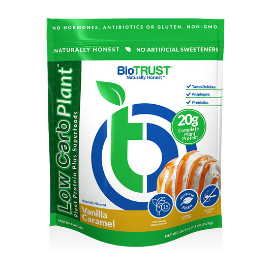 BioTRUST Low Carb Plant? ĄŞ Plant Protein Plus Superfoods (2 Delicious Flavors)