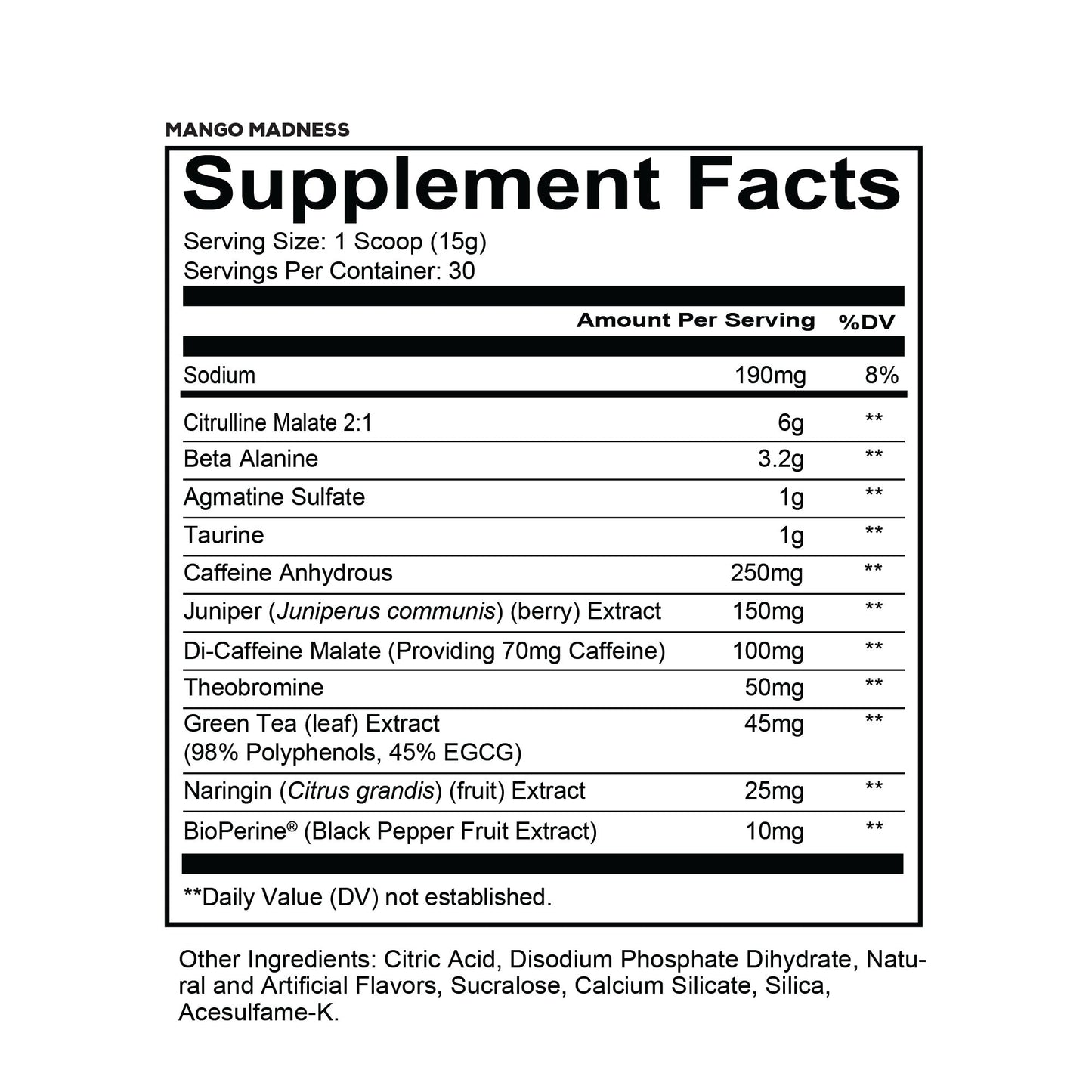 TOTAL WAR Preworkout