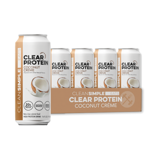 Clear Protein: Coconut Cr¨Śme (12 Pack)