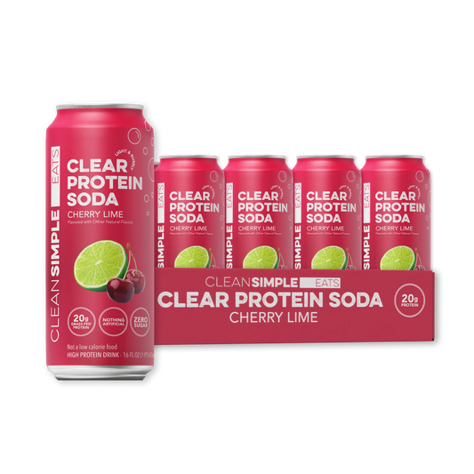 Clear Protein Soda: Cherry Lime (12 Pack)