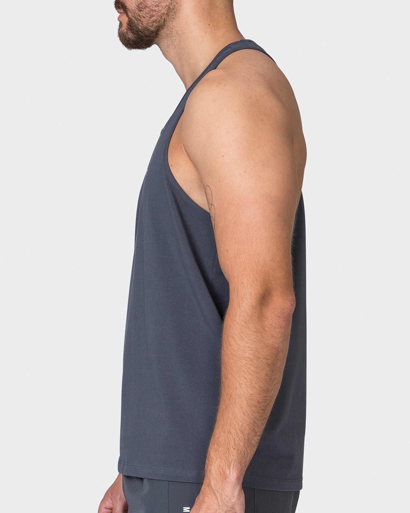 Infinite Y Back Singlet - Thunder-Singlets & Tanks-S-072301THNDR-S-MNAPPRL25380-5-Muscle Nation