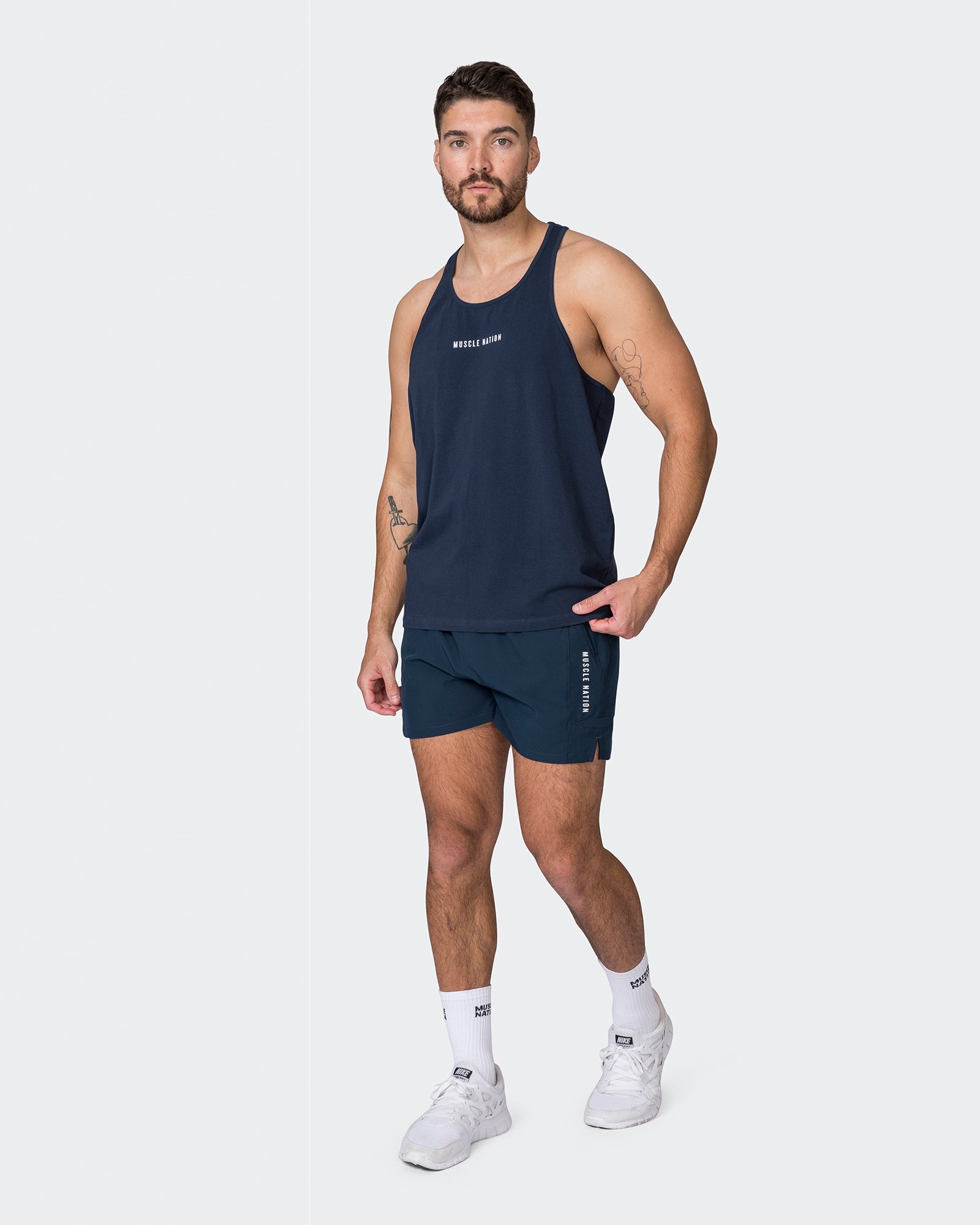 Streamline Training 3" Shorts - Odyssey-Shorts-S-072310ODSSY-S-MNAPPRL25485-7-Muscle Nation