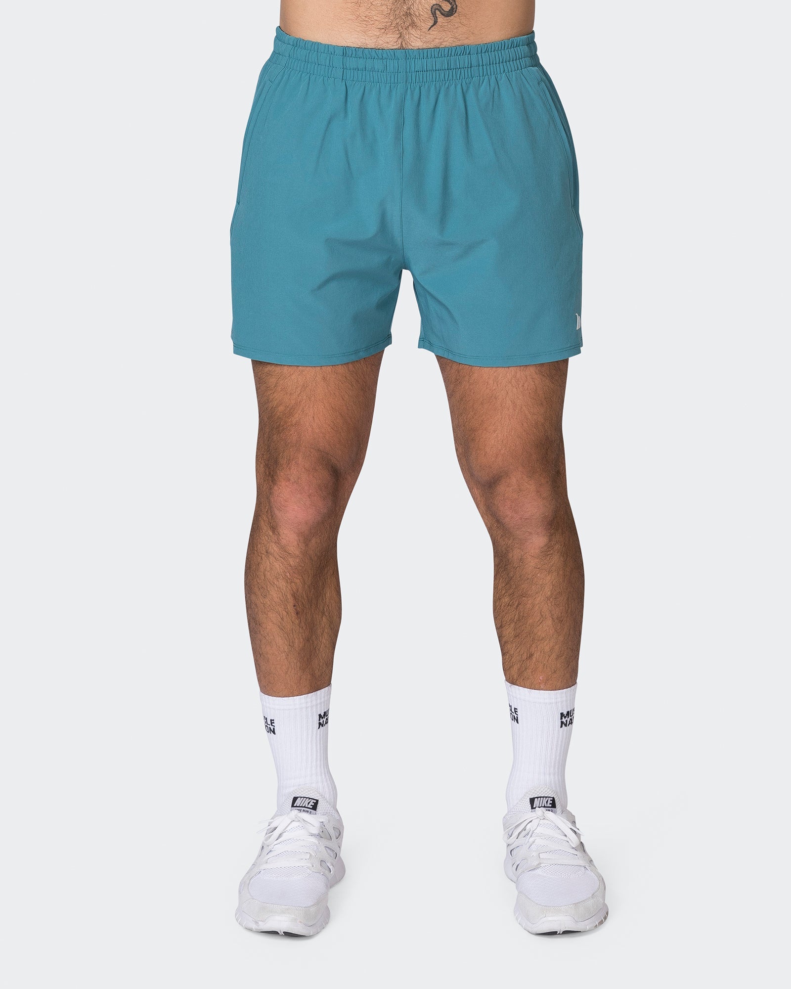 New Heights 4" Shorts - Light Harbour-Shorts-S-072309LGTHRBR-S-MNAPPRL25464-2-Muscle Nation