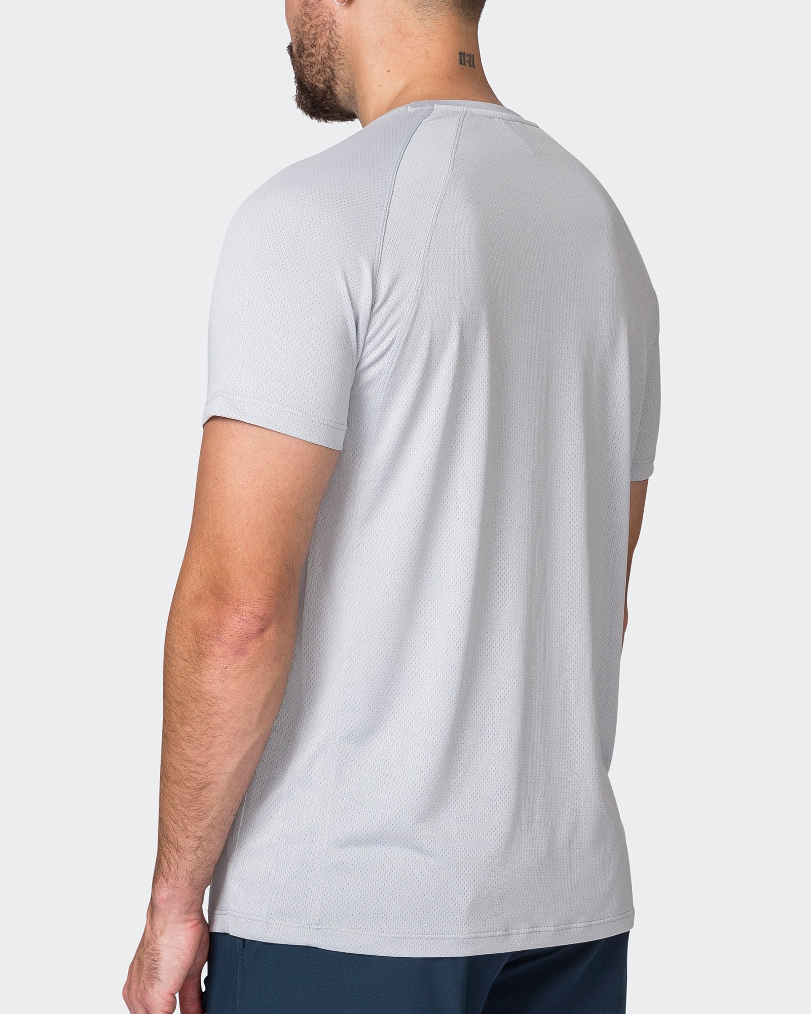 New Heights Running Tee - Quiet Grey-T-Shirts-S-072305QUTGRY-S-MNAPPRL25422-5-Muscle Nation