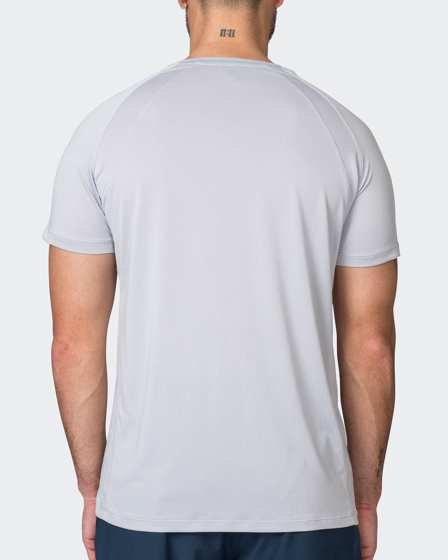 New Heights Running Tee - Quiet Grey-T-Shirts-S-072305QUTGRY-S-MNAPPRL25422-6-Muscle Nation