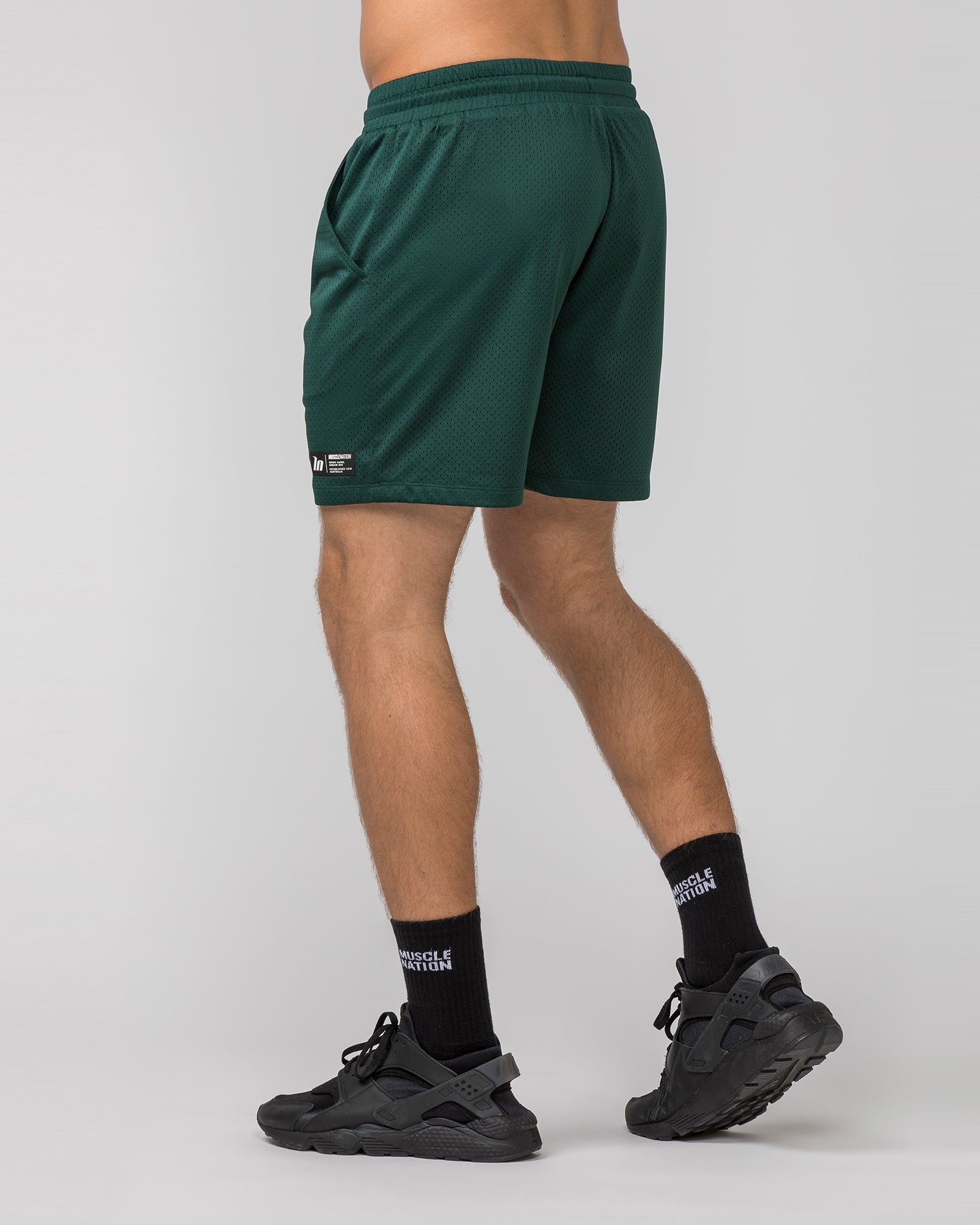 Lay Up 5" Shorts - Sporting Green-Shorts-S-112343SPTGRN-S-MNAPPRL28056-4-Muscle Nation
