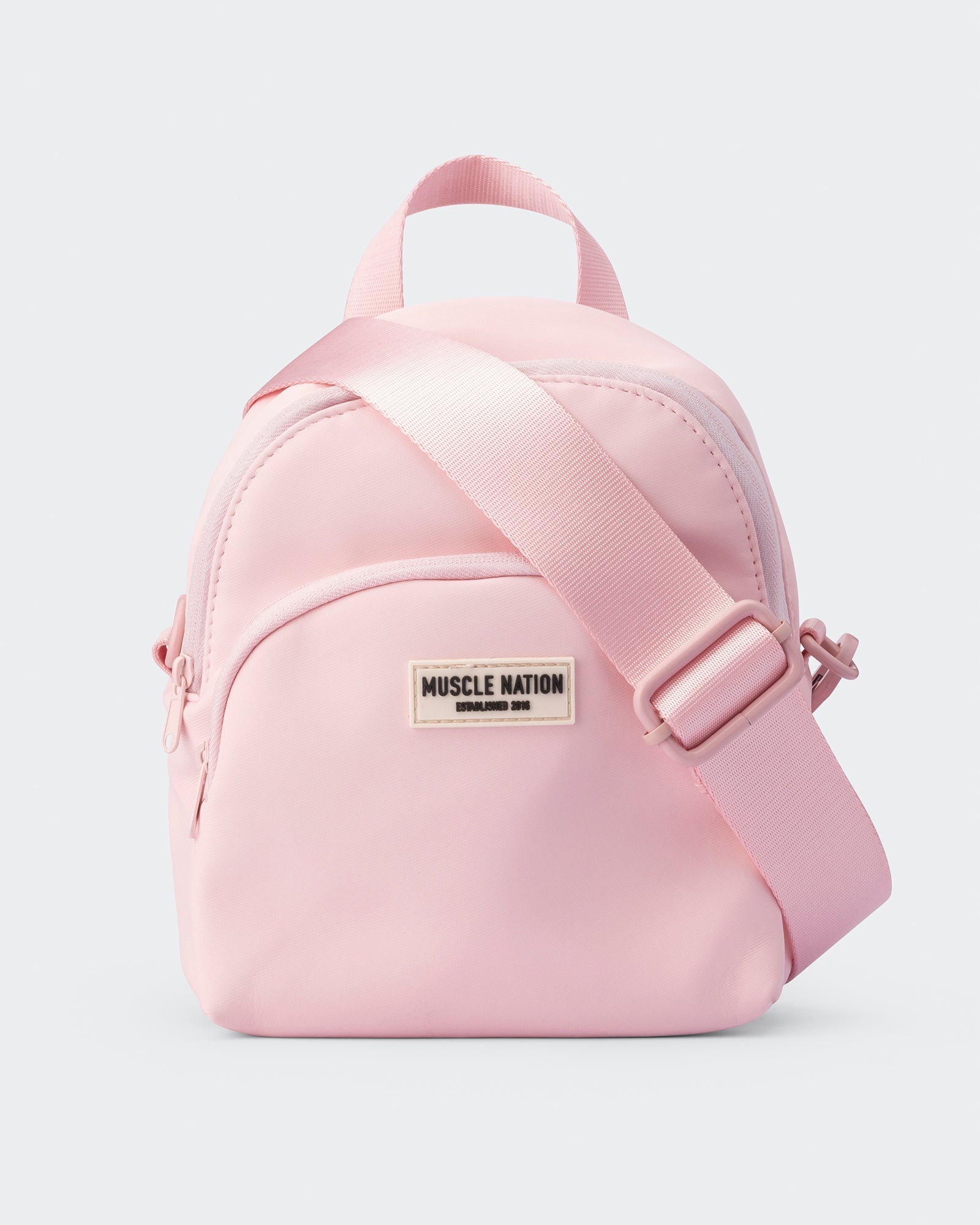 Mini Side Bag - Pale Pink-Bags-One Size-AC112330PALPNK-One Size-MNAPPRL28490-1-Muscle Nation