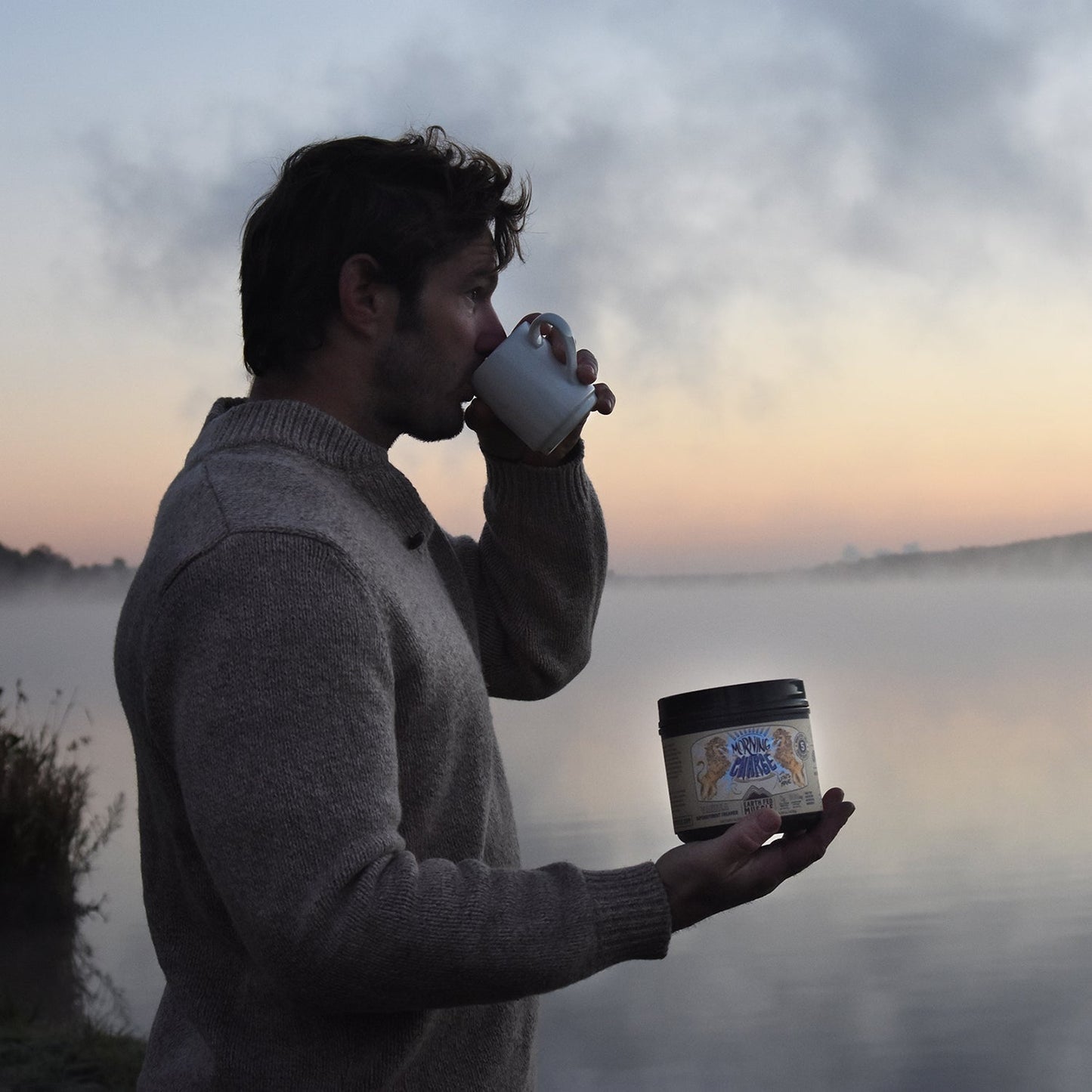 Morning Charge Vanilla Supernutrient Creamer with LionĄŻs Mane