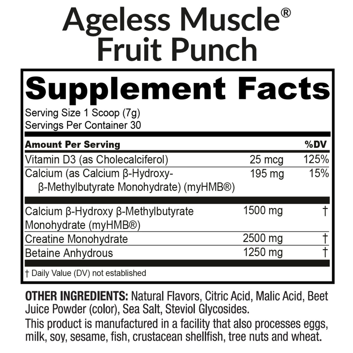 Ageless Muscle - Unflavored