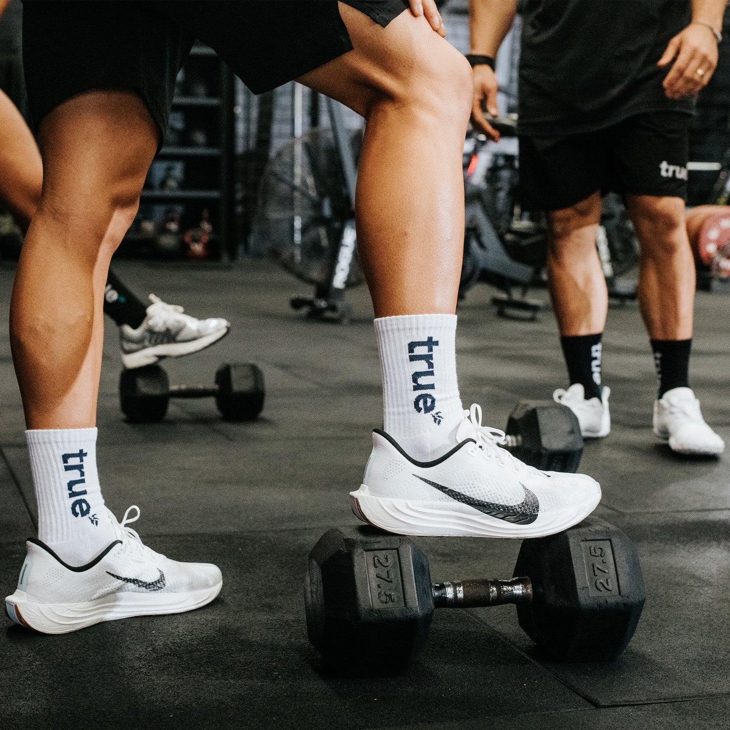 True Socks - Navy/White