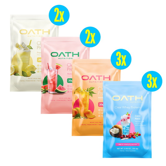 Clear Whey Protein Variety Pack