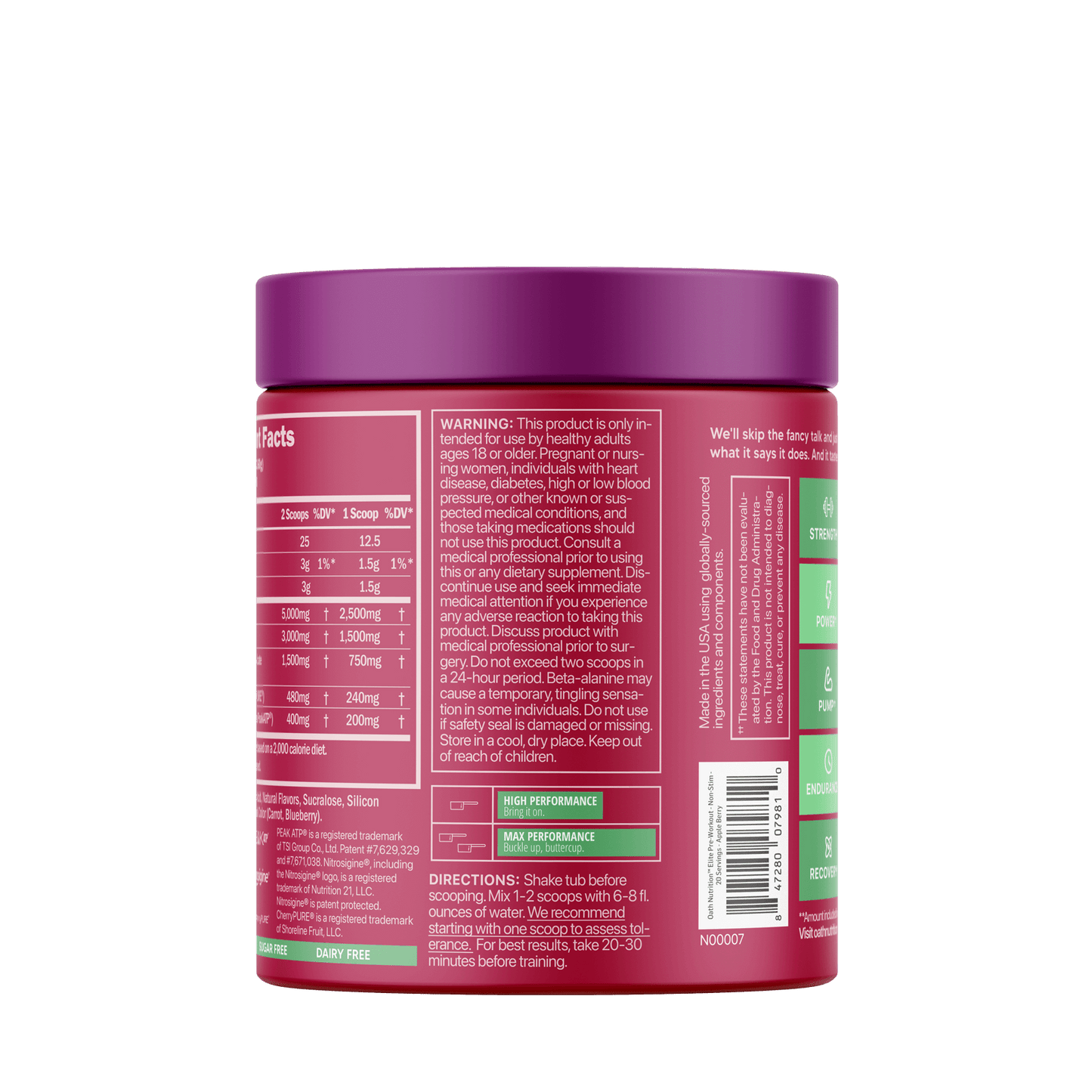 #Flavor_Appleberry Orchard Pre - 20 Servings