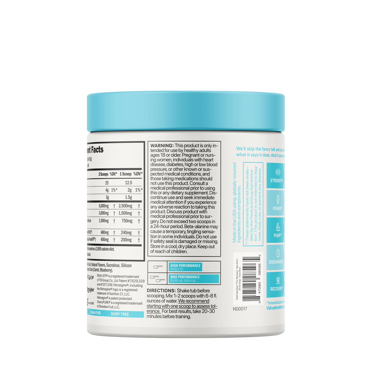 #Flavor_Coco Razz Pre - 20 Servings