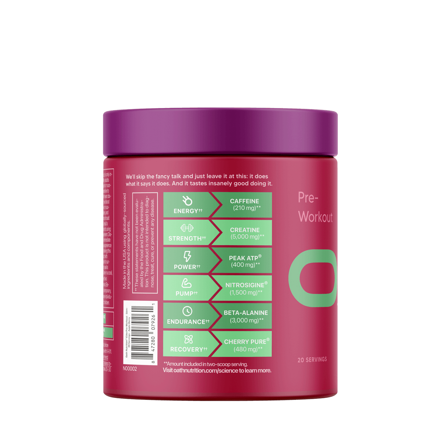 #Flavor_Appleberry Orchard Pre - 20 Servings