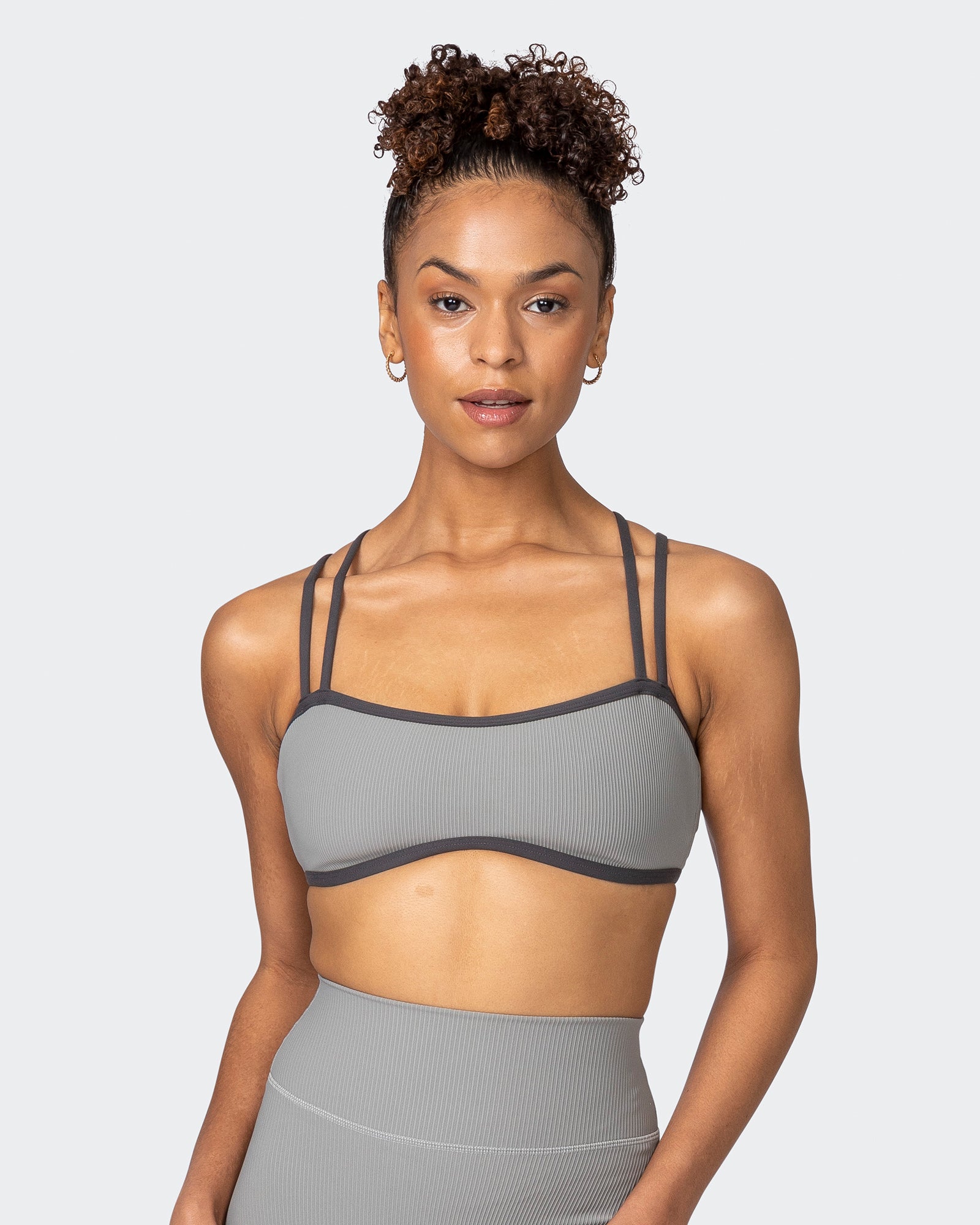Curves Rib Bralette - Zinc-Bralettes-XS-042302ZINC-XS-MNAPPRL23265-1-Muscle Nation