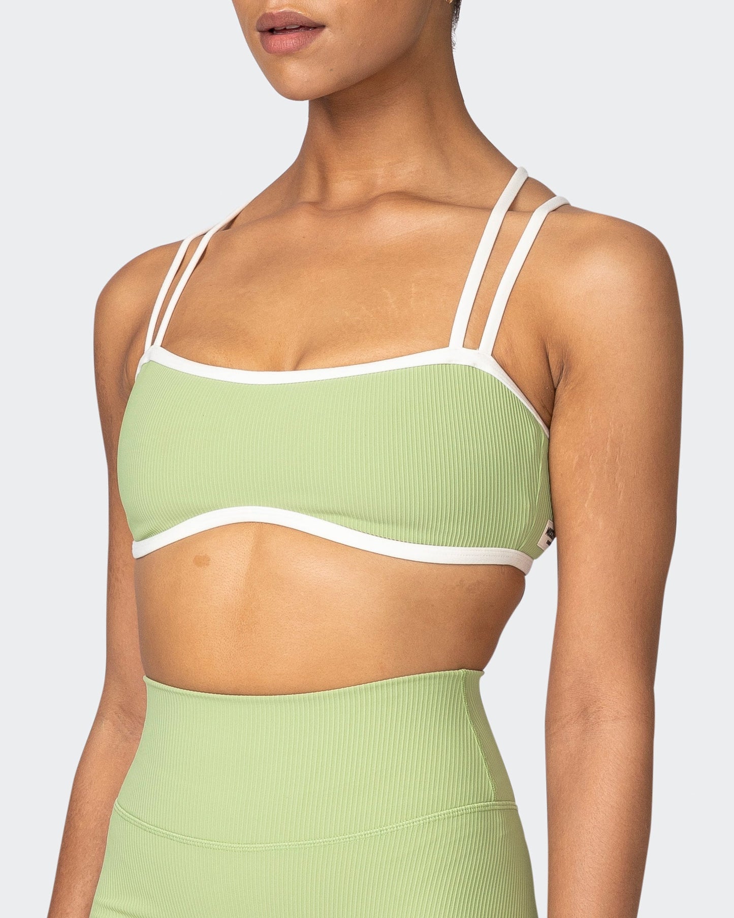 Curves Rib Bralette - Matcha-Bralettes-XS-042302MTCHA-XS-MNAPPRL23249-4-Muscle Nation