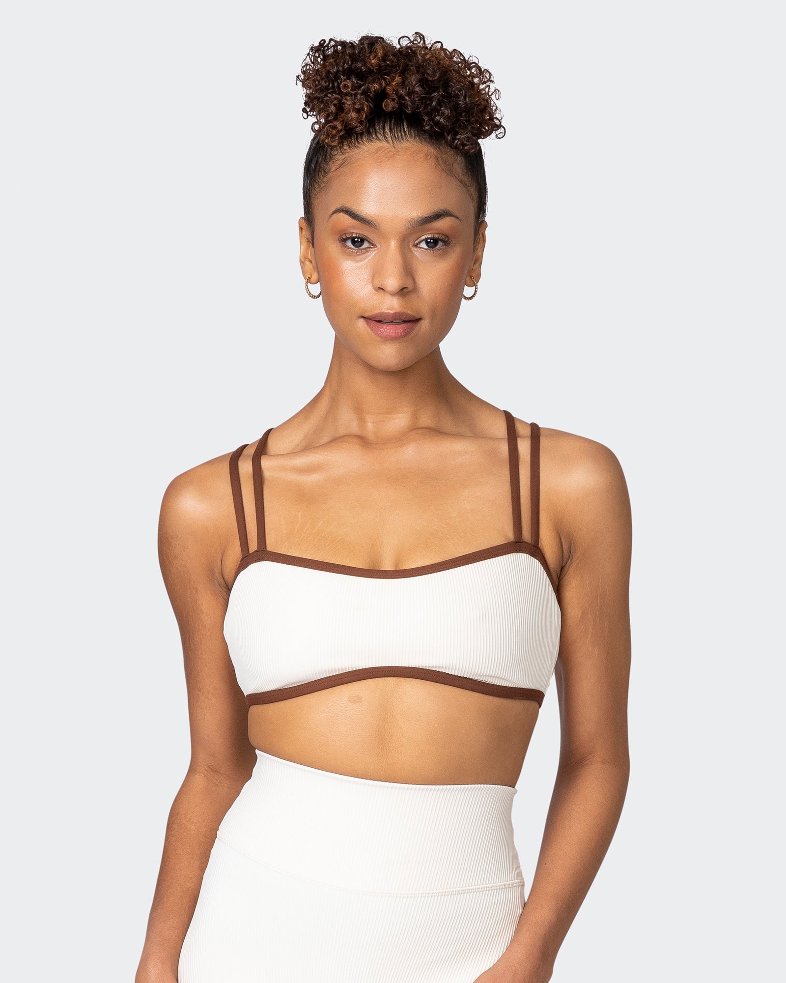 Curves Rib Bralette - Dew-Bralettes-XS-042302DEW-XS-MNAPPRL23241-1-Muscle Nation