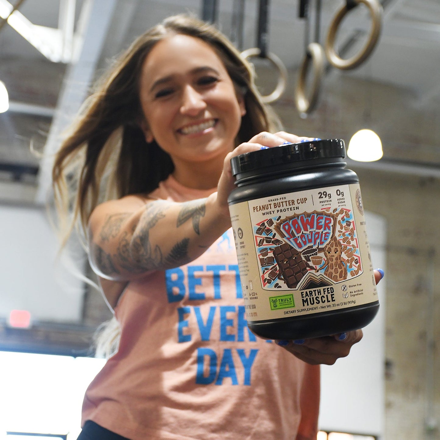 Power Couple Peanut Butter Cup Grass-Fed Whey Protein