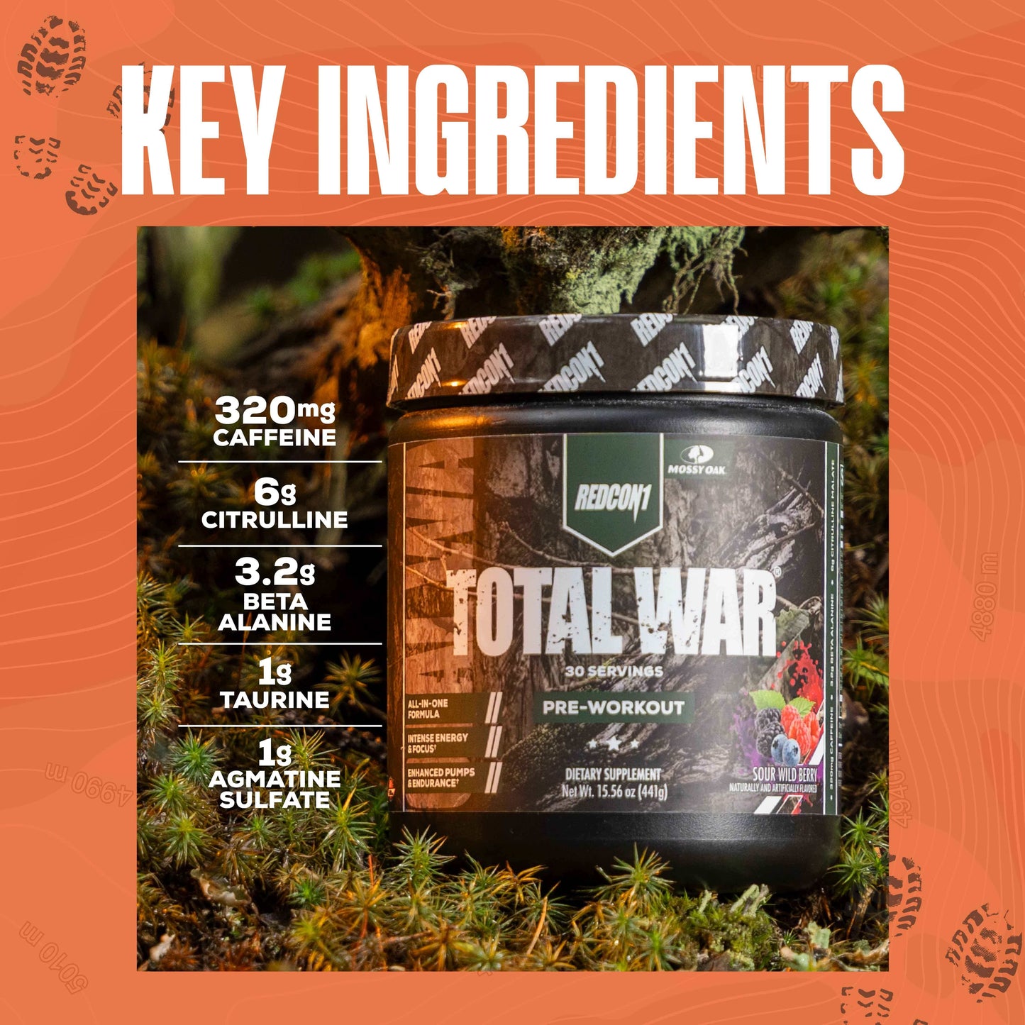 TOTAL WAR MOSSY OAK? SOUR WILD BERRY