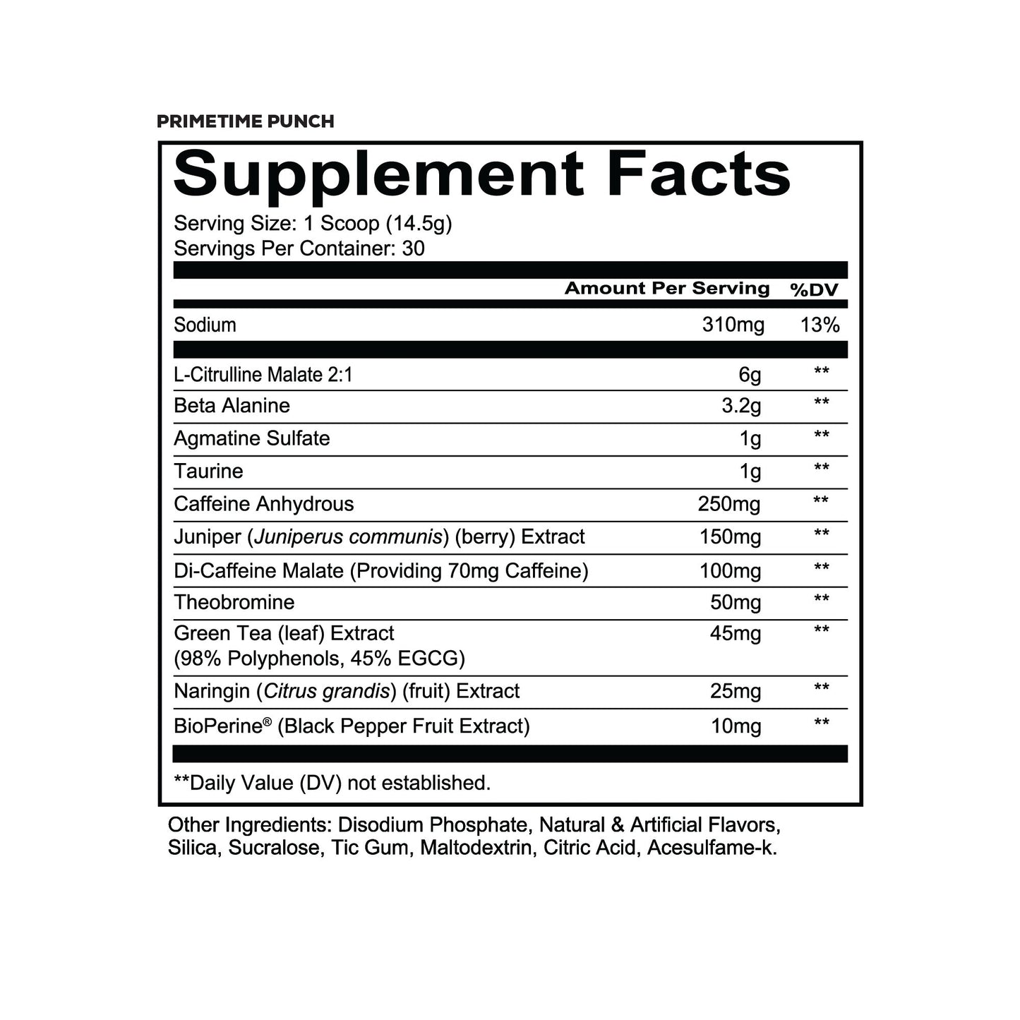 TOTAL WAR Preworkout
