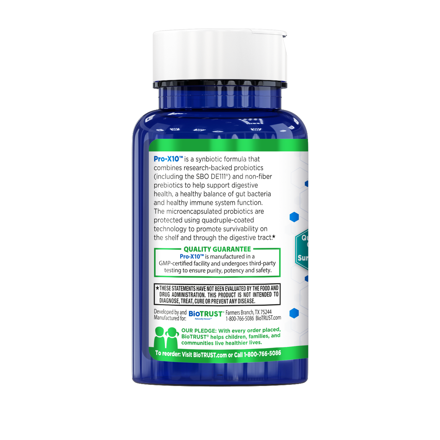 Pro-X10? ĄŞ Advanced Probiotic Supplement with Prebiotics