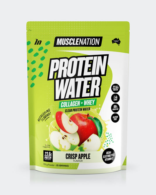 PROTEIN WATER - Crisp Apple - 25 serves 750g-Protein Waters-MNSUPPS0304-9359054001251-1-Muscle Nation