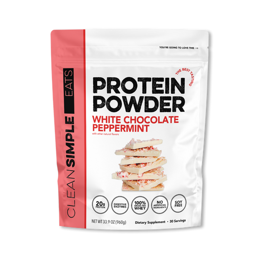 Protein Powder: White Chocolate Peppermint (30 Serving Bag)