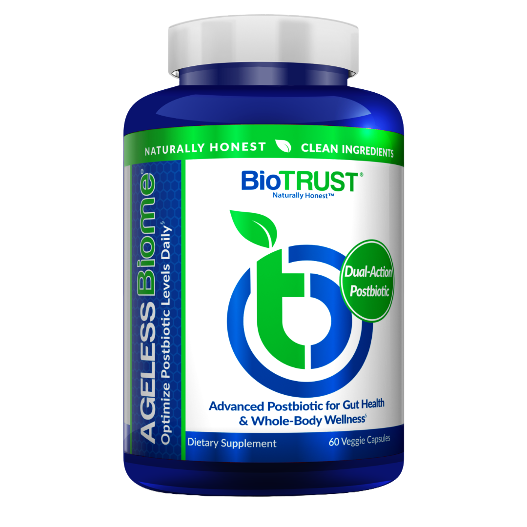 Ageless Biome? ĄŞ Advanced Dual-Action Postbiotic Supplement