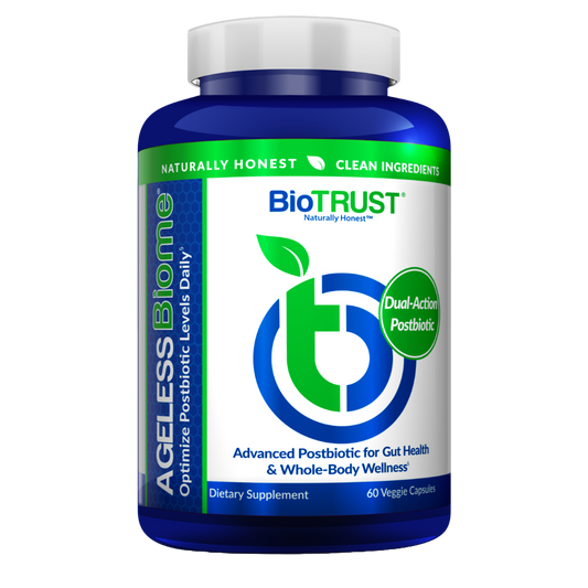 Ageless Biome? ĄŞ Advanced Dual-Action Postbiotic Supplement