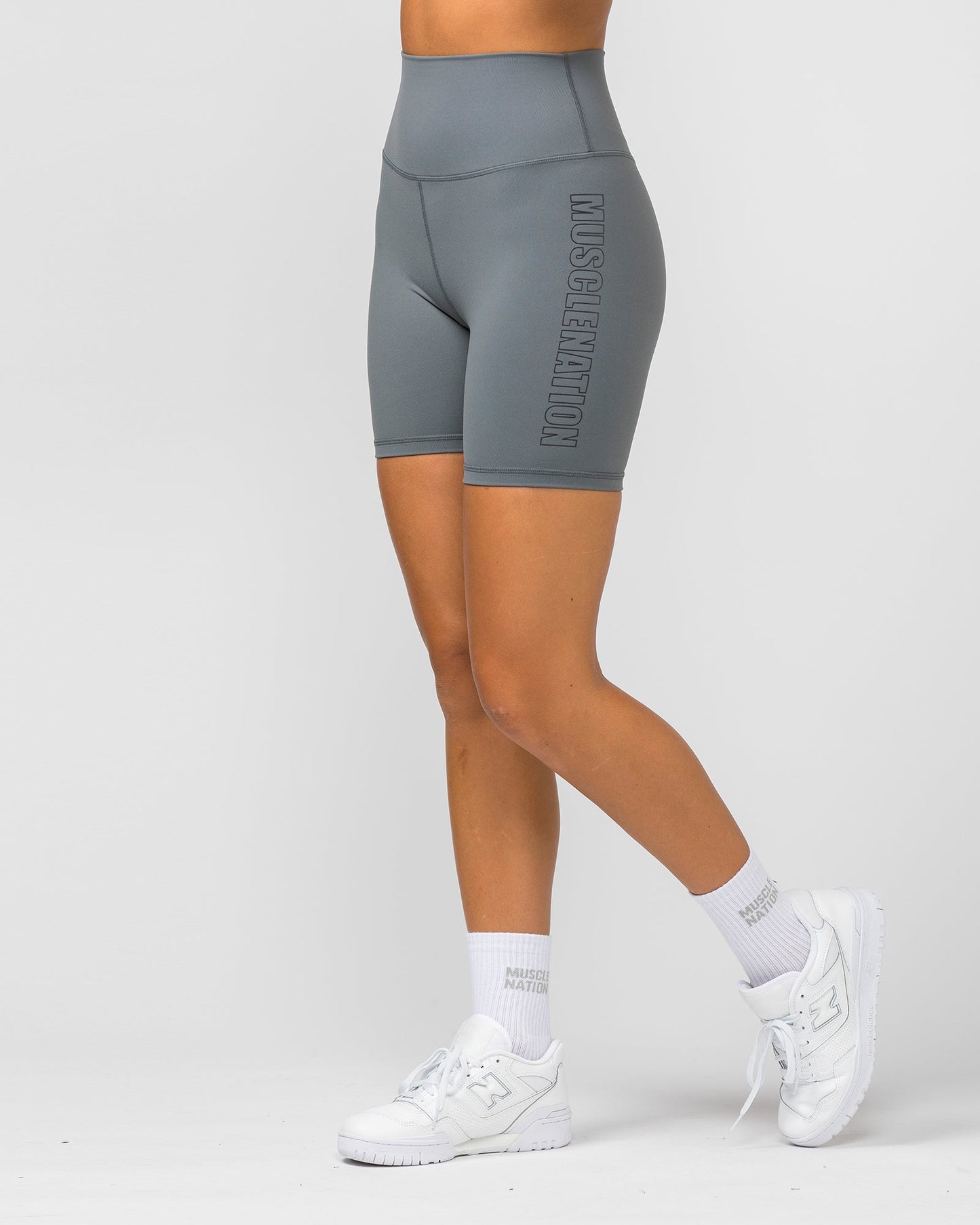 Signature Super High Bike Shorts - Tornado-Shorts-XXS-072205TRNDO-XXS-MNAPPRL16418-3-Muscle Nation