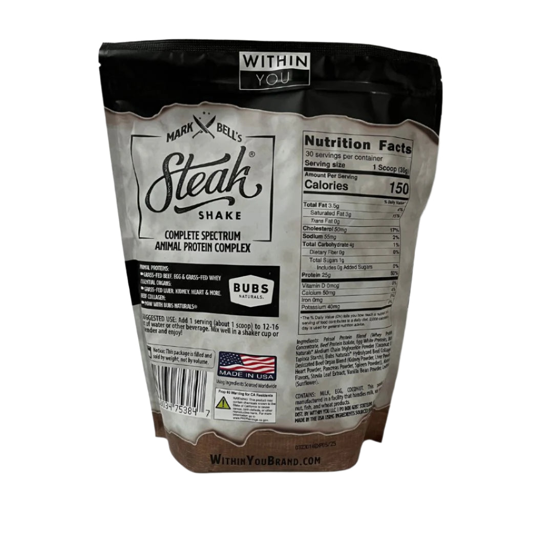 Vanilla Steak Shake #flavor_vanilla