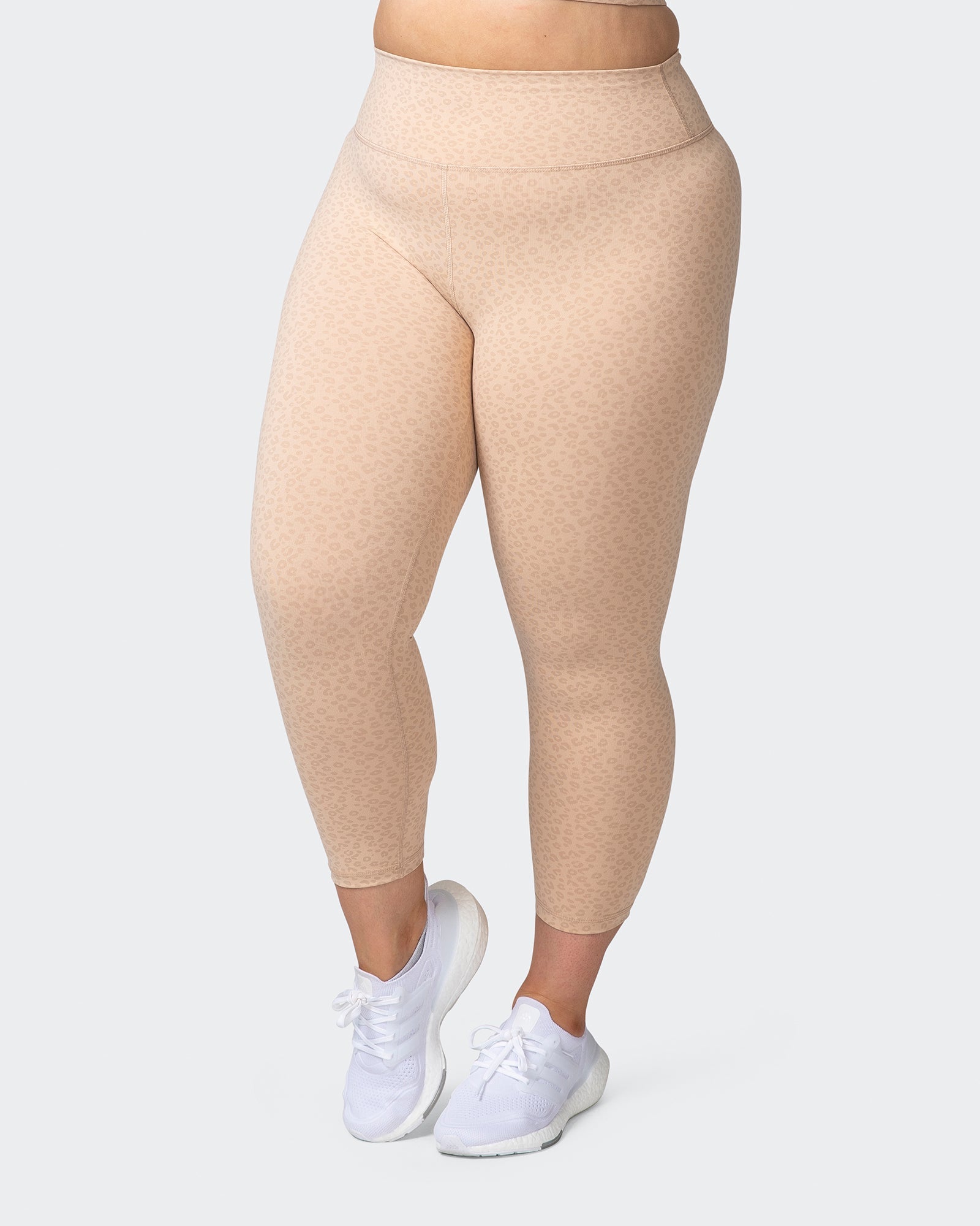 Signature Scrunch 7/8 Leggings - Brown Sugar Mini Cheetah Print-Leggings-XXS-042207BSMCH-XXS-MNAPPRL14557-3-Muscle Nation