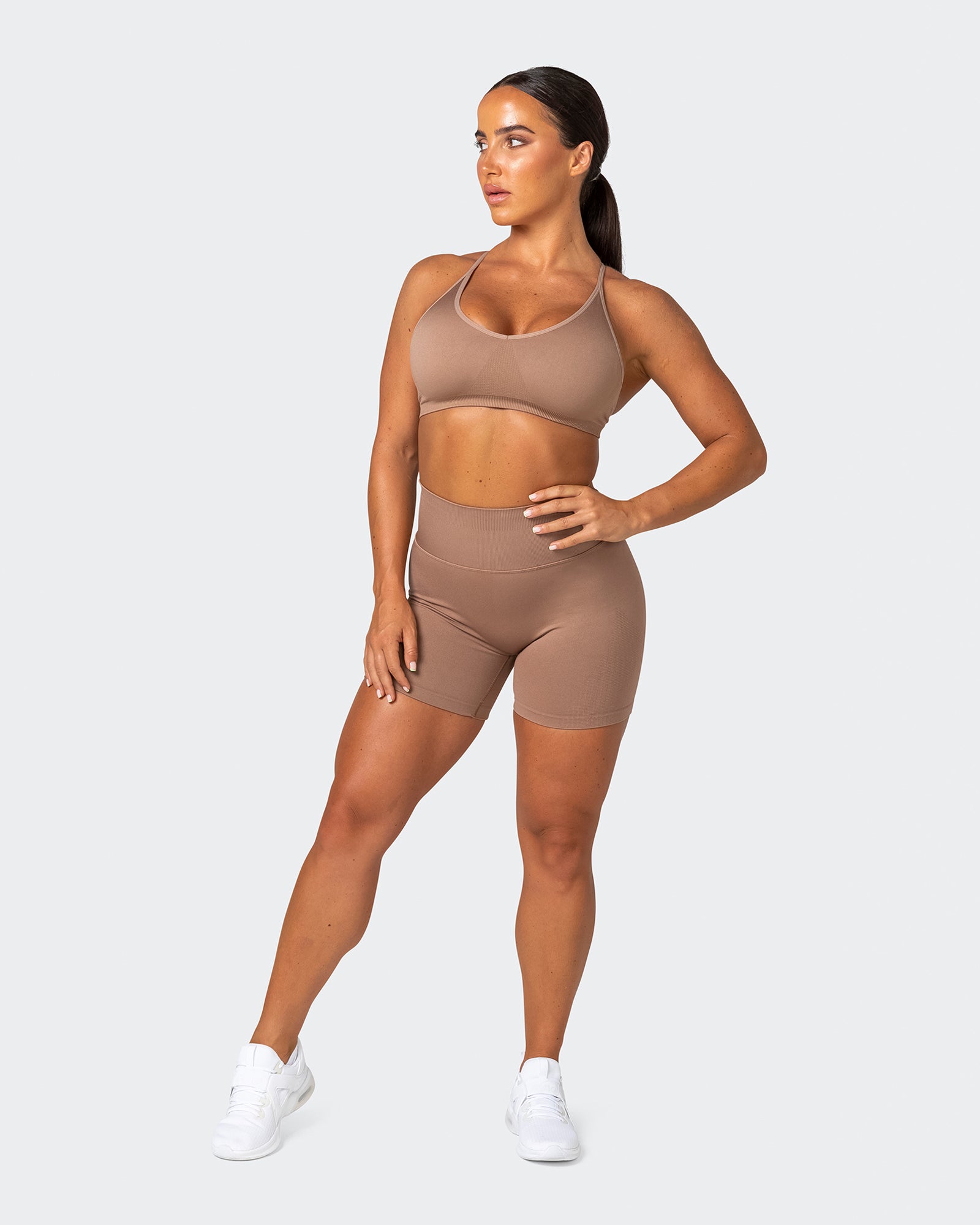 Definition Seamless Bra - Biscuit-Sports Bras-XS-062250BSCUIT-XS-MNAPPRL16808-7-Muscle Nation