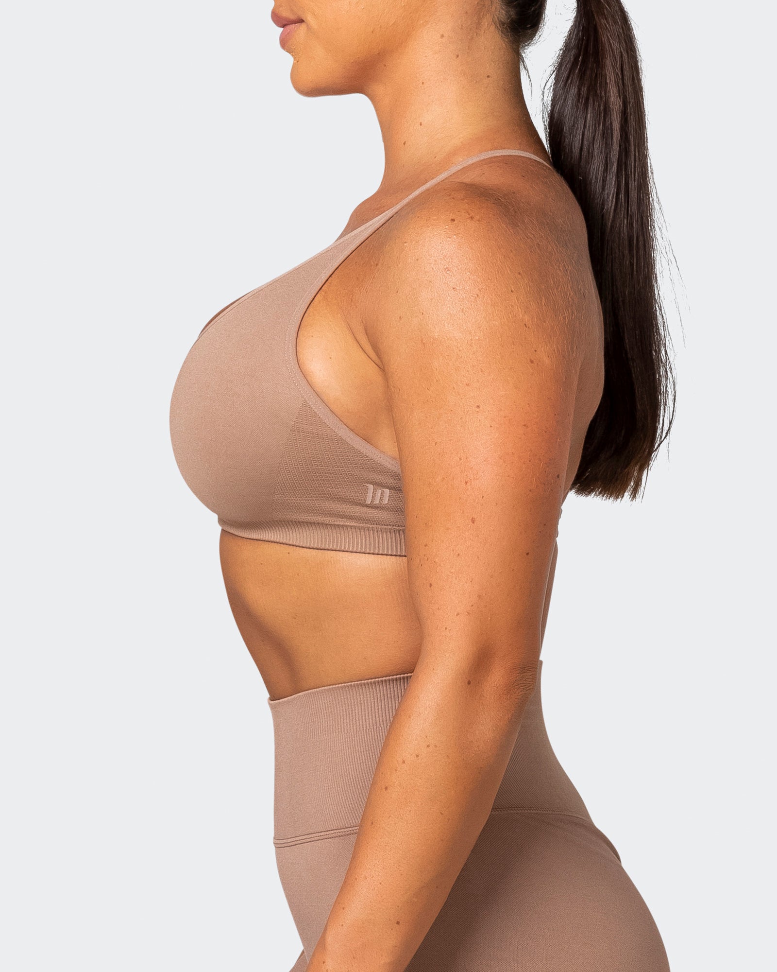 Definition Seamless Bra - Biscuit-Sports Bras-XS-062250BSCUIT-XS-MNAPPRL16808-4-Muscle Nation