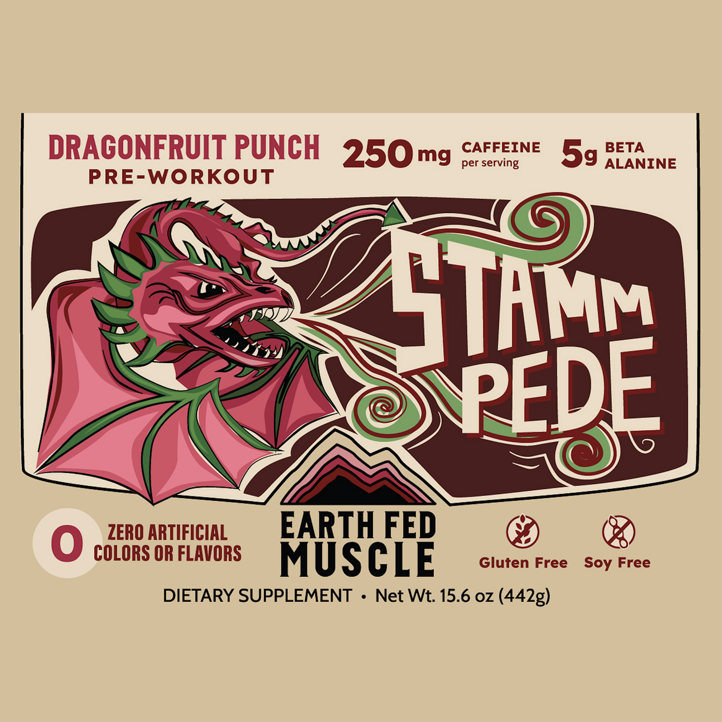 Stammpede DragonFruit Punch Preworkout