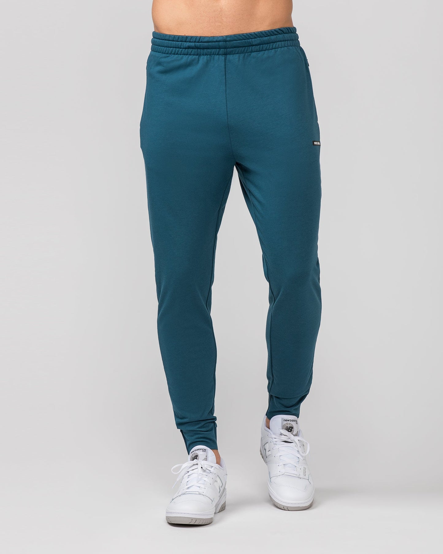 Legacy Training Tapered Jogger - Tidal Teal-Tracksuits-S-032452TIDALTEAL-S-MNAPPRL31229-2-Muscle Nation
