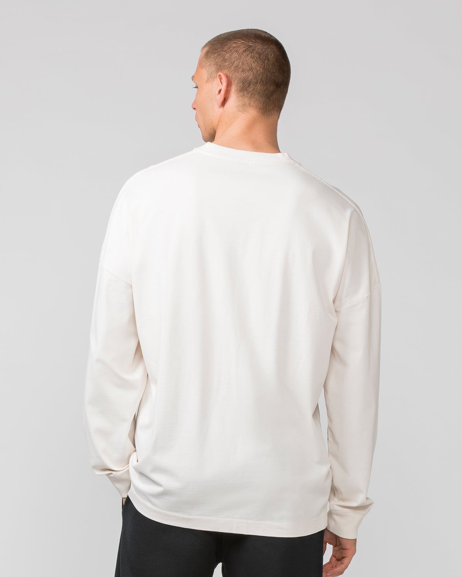 Worldwide Long Sleeve Tee - Travertine-Long Sleeve T-Shirts-S-022443TRAV-S-MNAPPRL30691-5-Muscle Nation