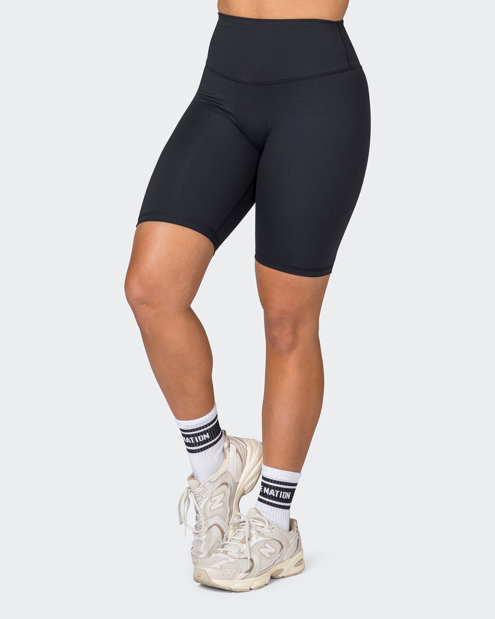 Ultra Signature Referee Length Shorts - Black-Shorts-XXS-052306BLK-XXS-MNAPPRL24657-3-Muscle Nation