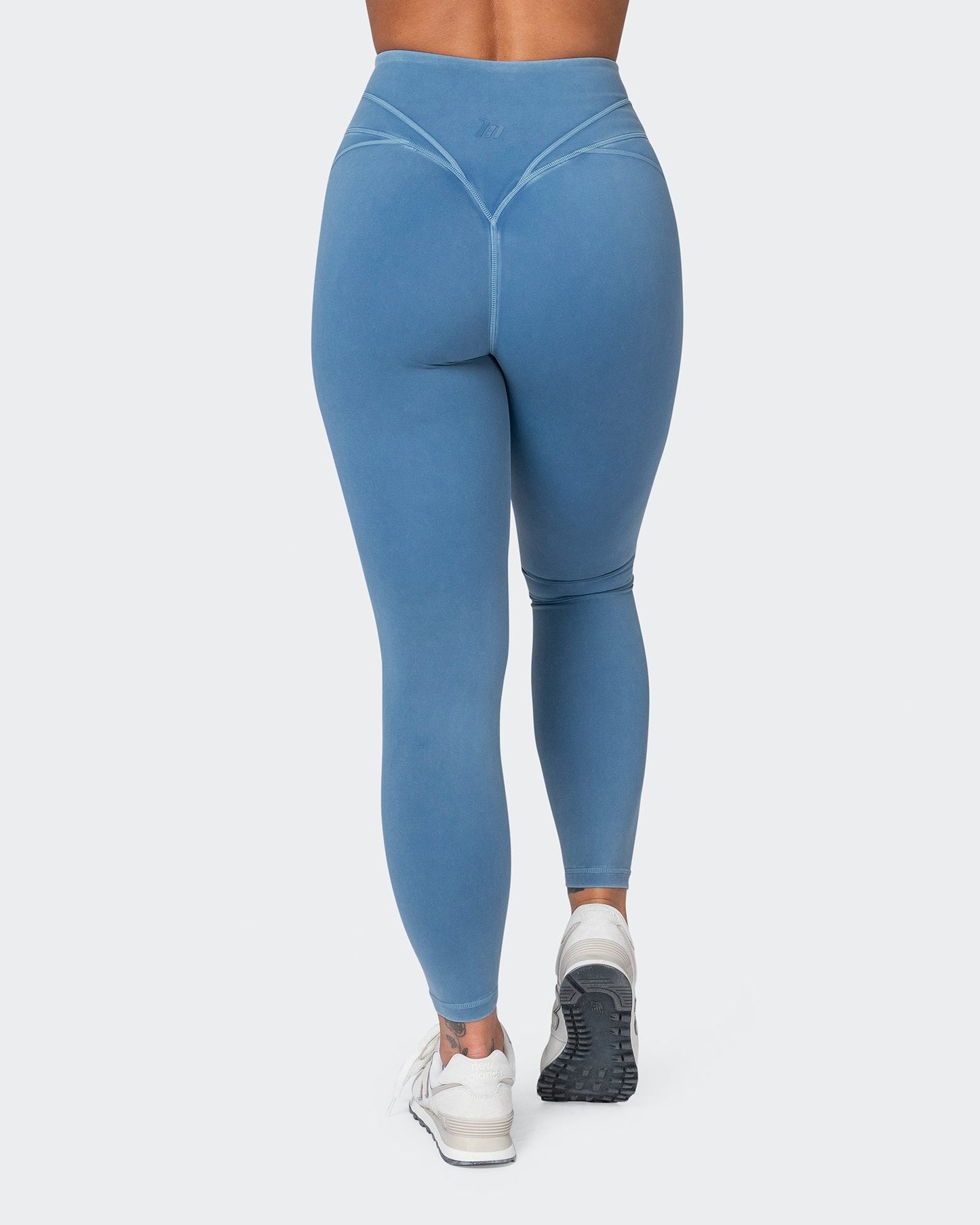 Second Skin Ankle Length Leggings - Washed High Tide-Leggings-XXS-032323WSHHITD-XXS-MNAPPRL22031-6-Muscle Nation