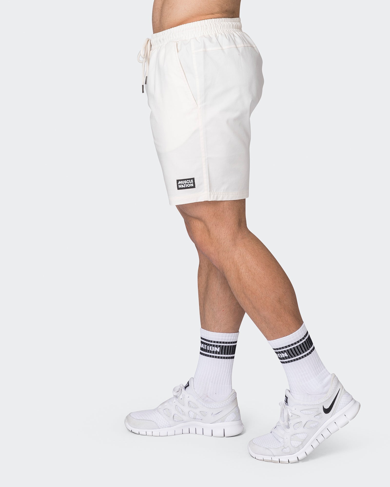 Daily 6" Shorts - Travertine-Shorts-S-052333TRAV-S-MNAPPRL25184-4-Muscle Nation