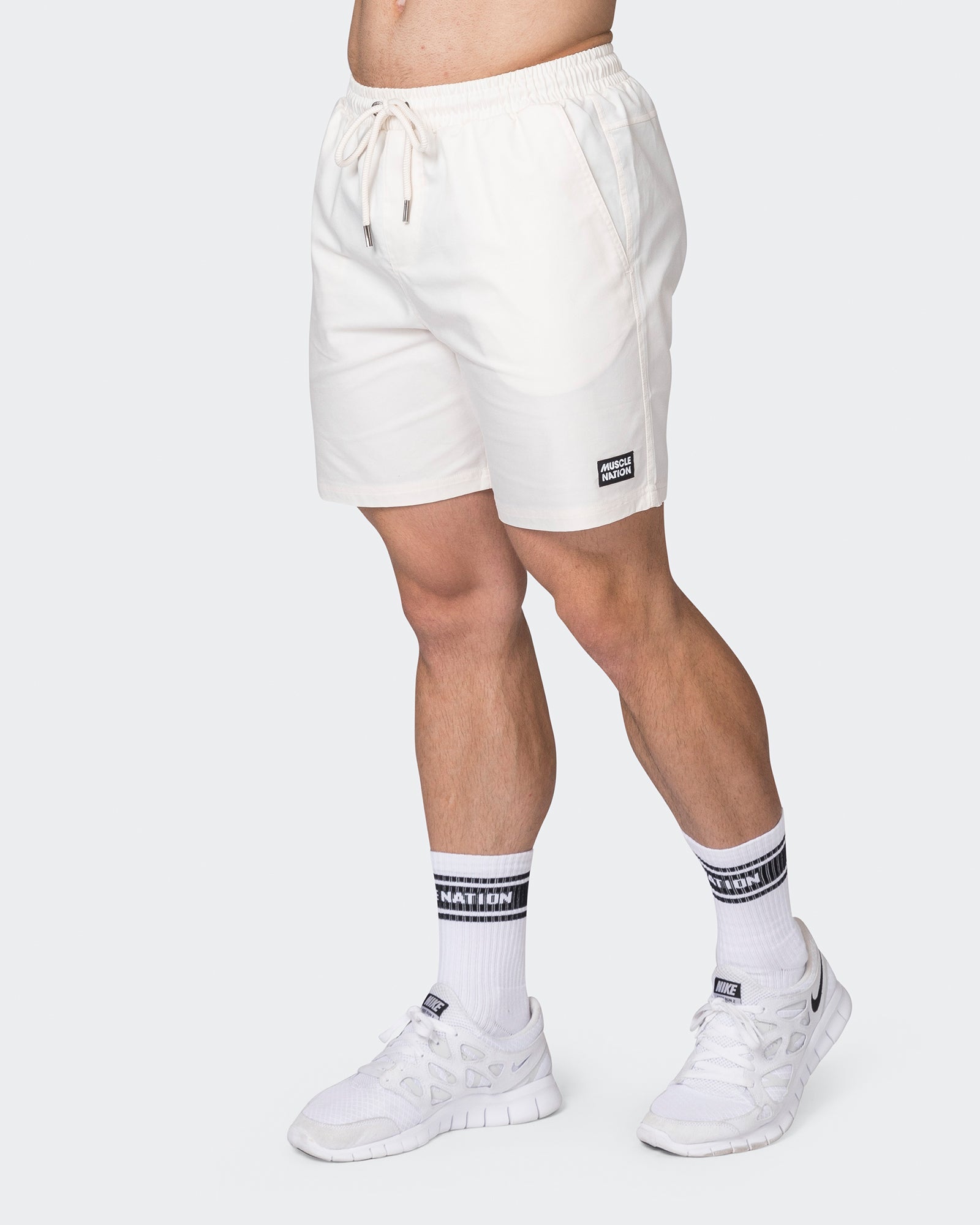 Daily 6" Shorts - Travertine-Shorts-S-052333TRAV-S-MNAPPRL25184-3-Muscle Nation