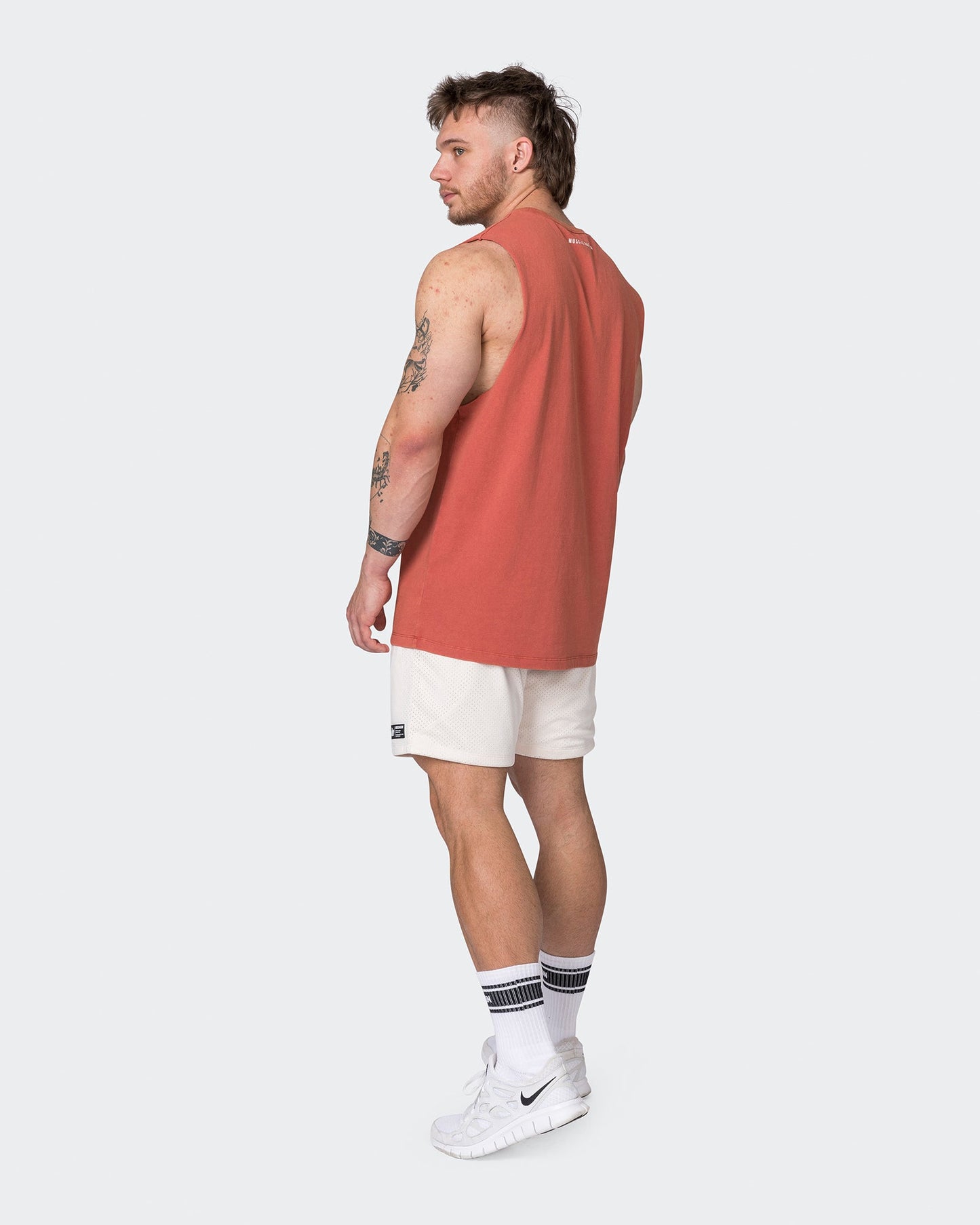 Lay Up 5" Shorts - Travertine-Shorts-S-052331TRAV-S-MNAPPRL25135-7-Muscle Nation