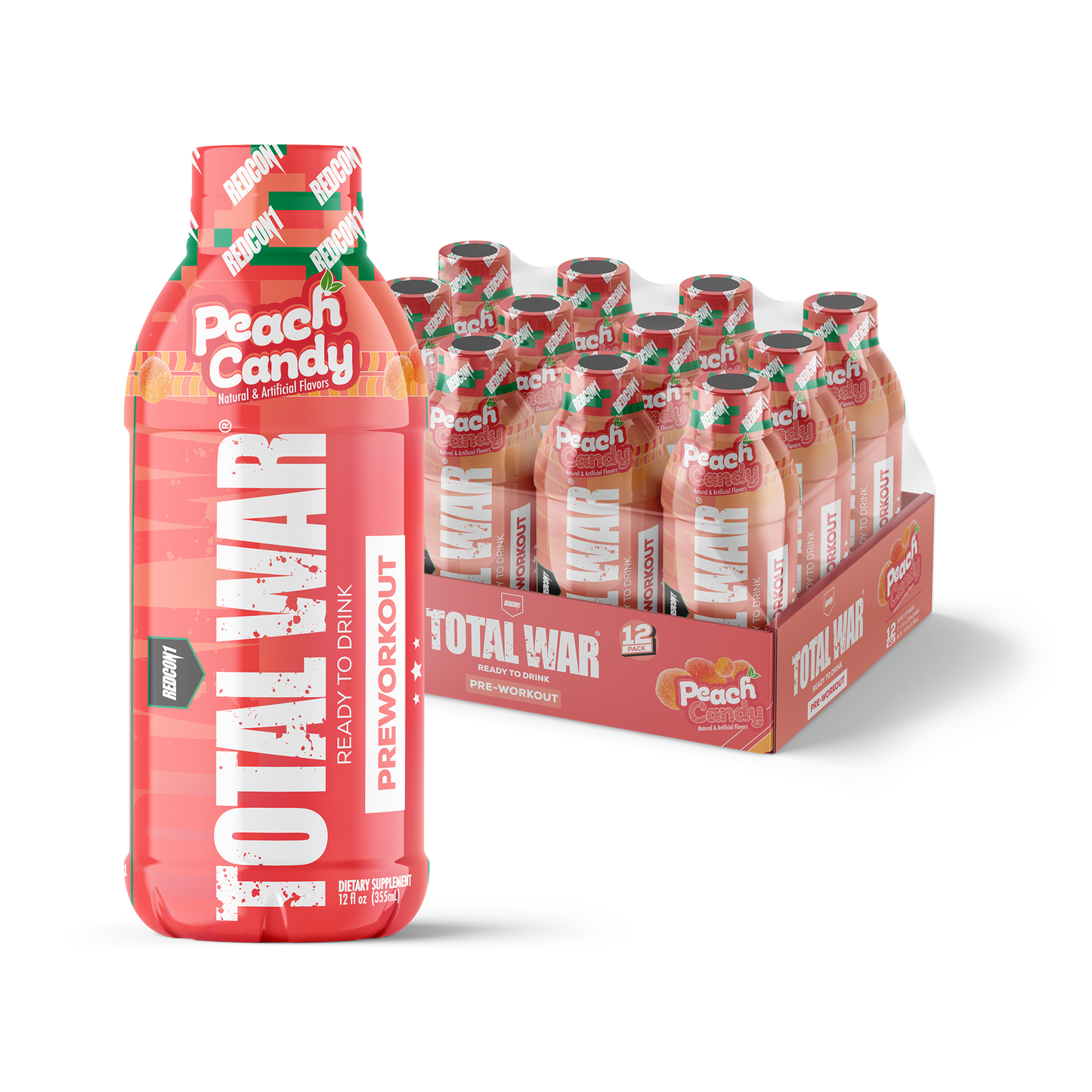 TOTAL WAR Ready To Drink Preworkout (12 Servings)