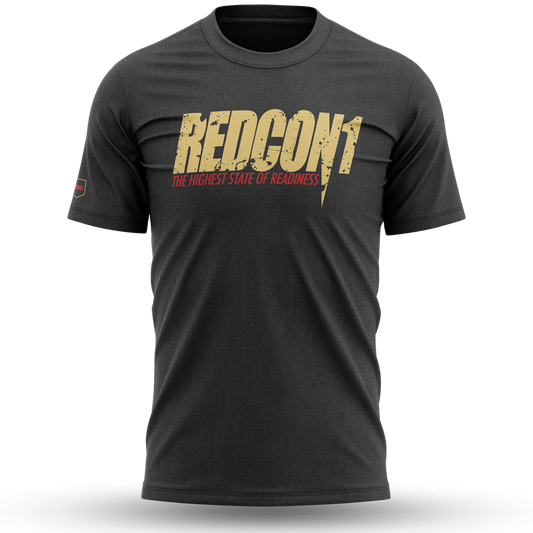 Tan & Red Shirt - Apparel